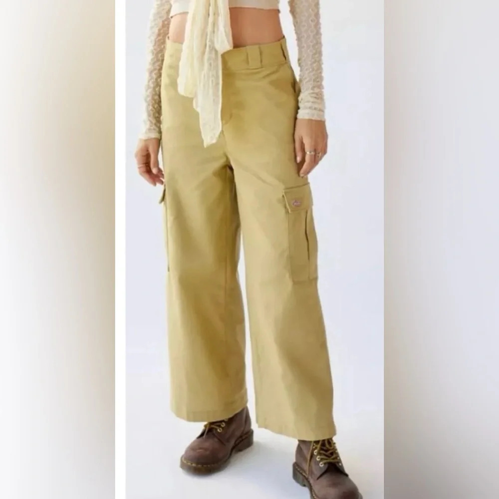 DICKIES Twill Urban Outfitters Cargo Pant Wide Leg size 8R